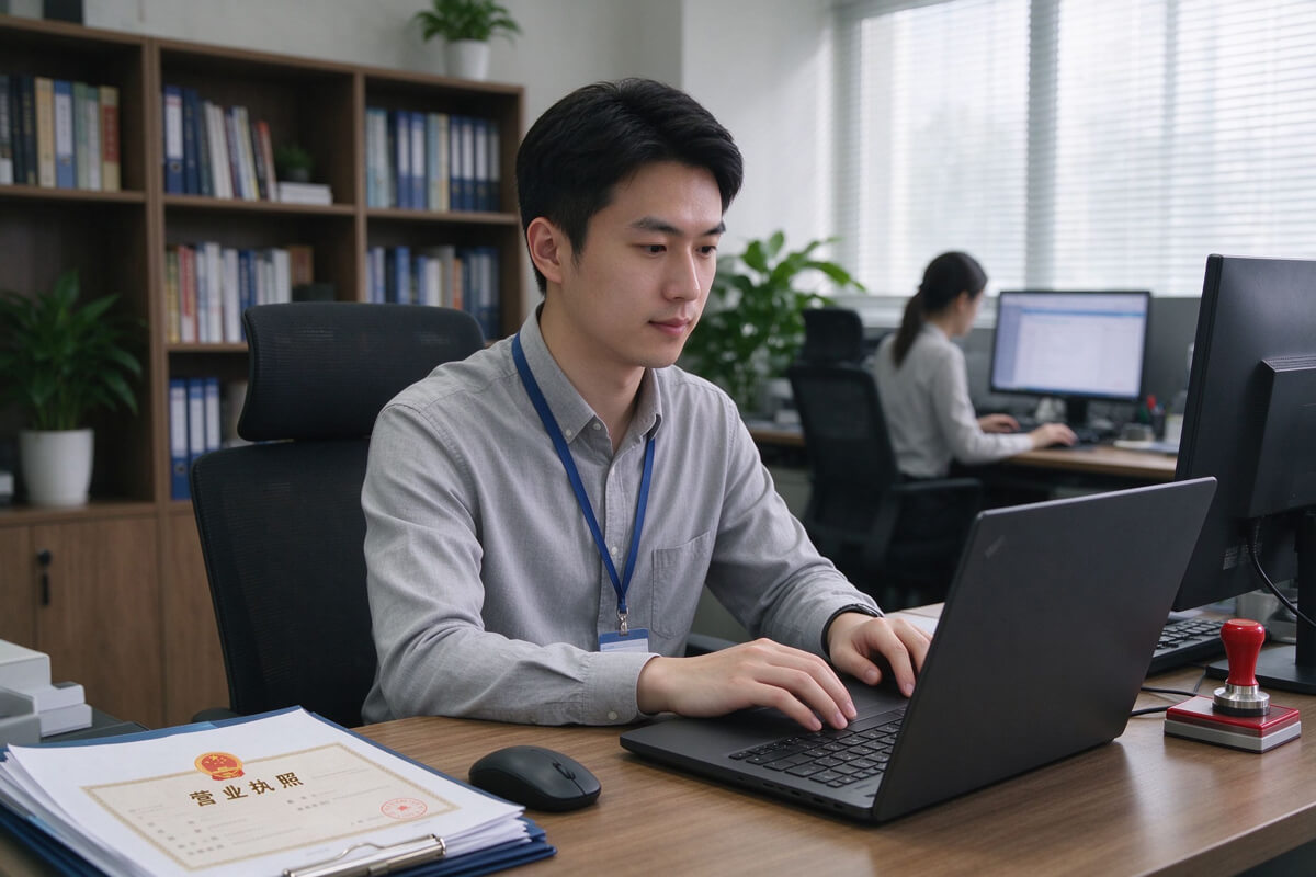 在线办理固话认证：线上提交材料与签约
